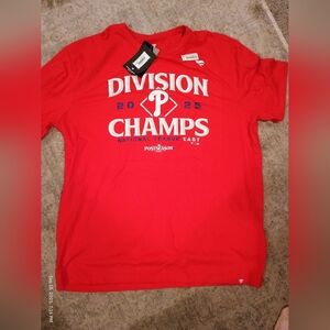 Fanatics Division Champs Philadelphia Phillies Short Sleeve Tee